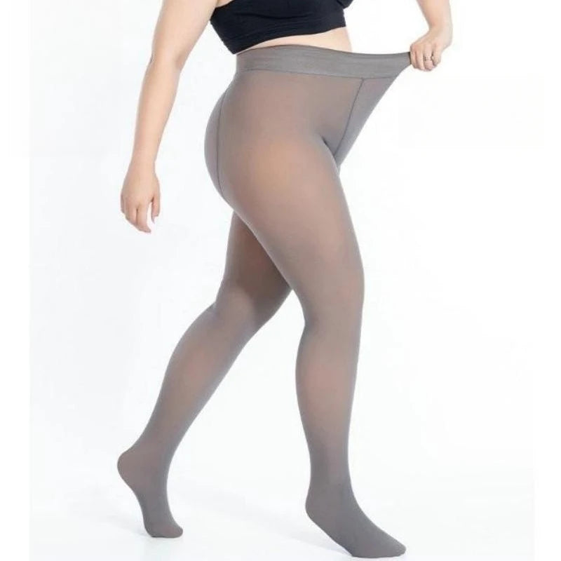 New Thermal Tight Woman Fleece Stocking Sexy Winter Warm Pantyhose Translucent Slim Thicken Tight Large Elastic Velvet Pantyhose