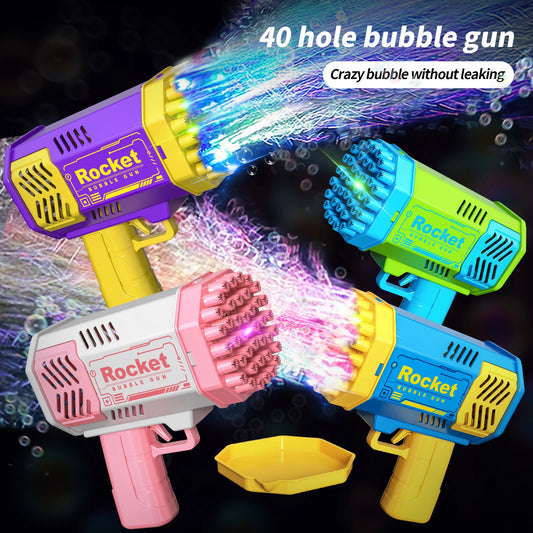 holes Rocket Bubble Gun