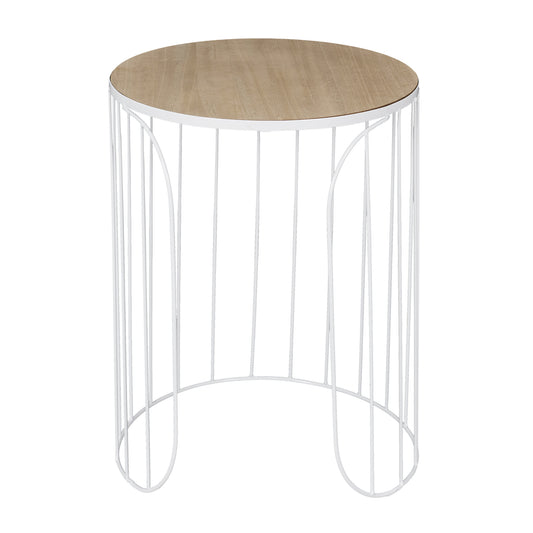 Table Gigogne Filaire Ana Blanc X2