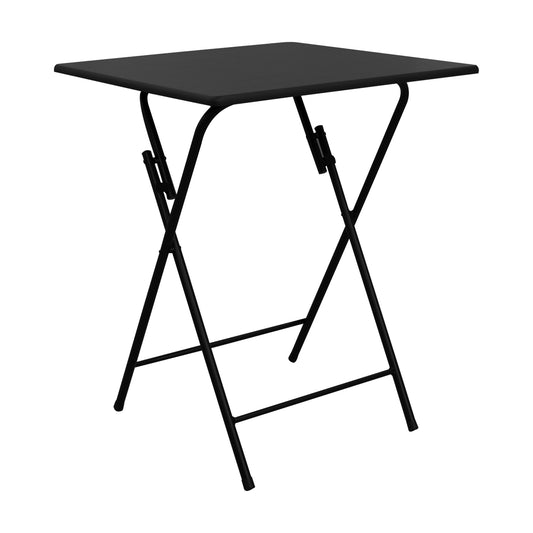 Table Pliable Noir Ulm 60X60Cm