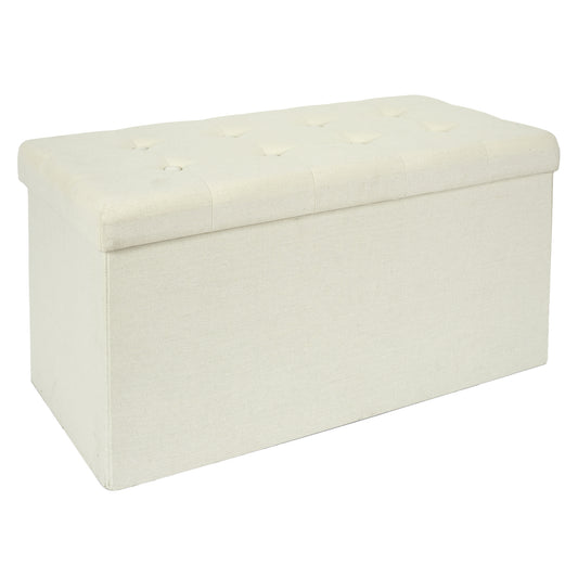 Coffre Banc Pliable Eleonor Beige