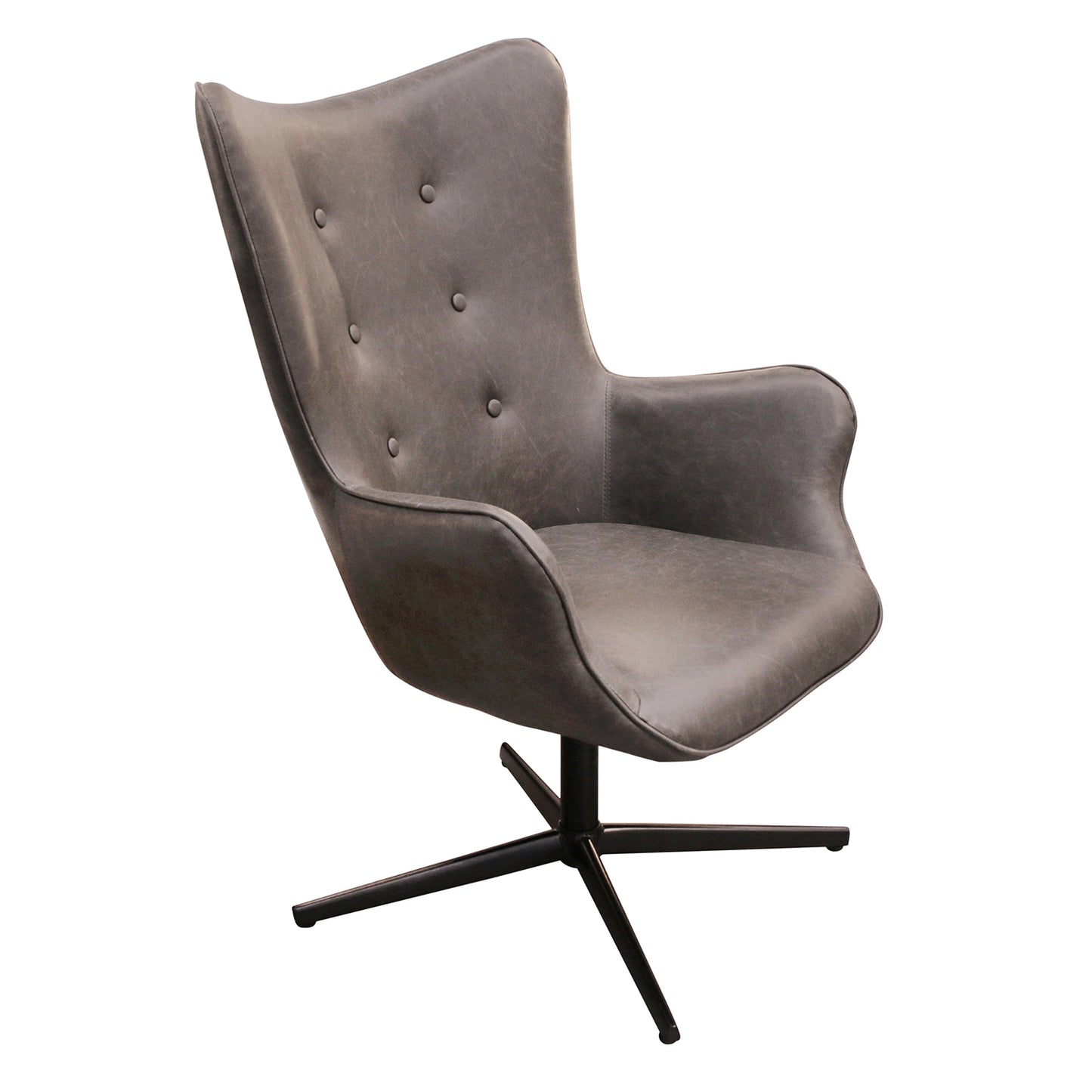 Fauteuil Helsinki Pu Gris