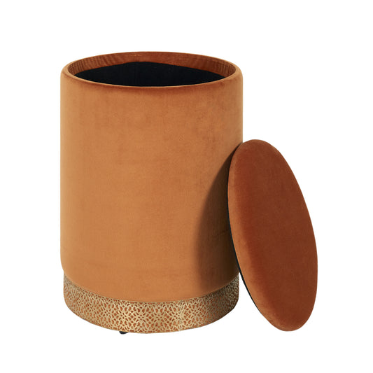 Coffre Pouf Mirage Ocre