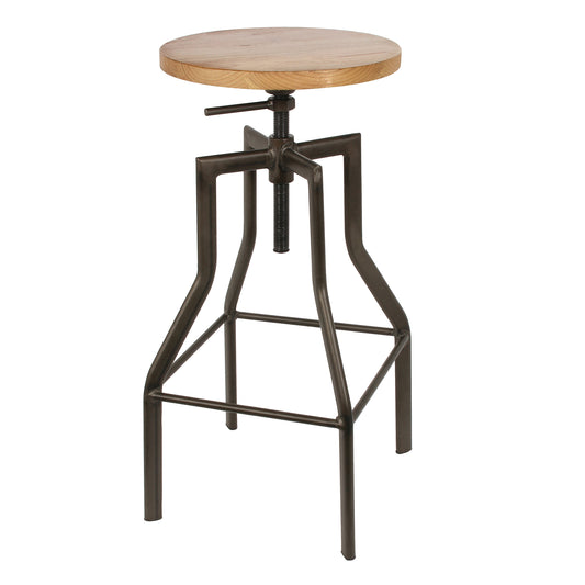 Tabouret De Bar Ace Metal Et Bois