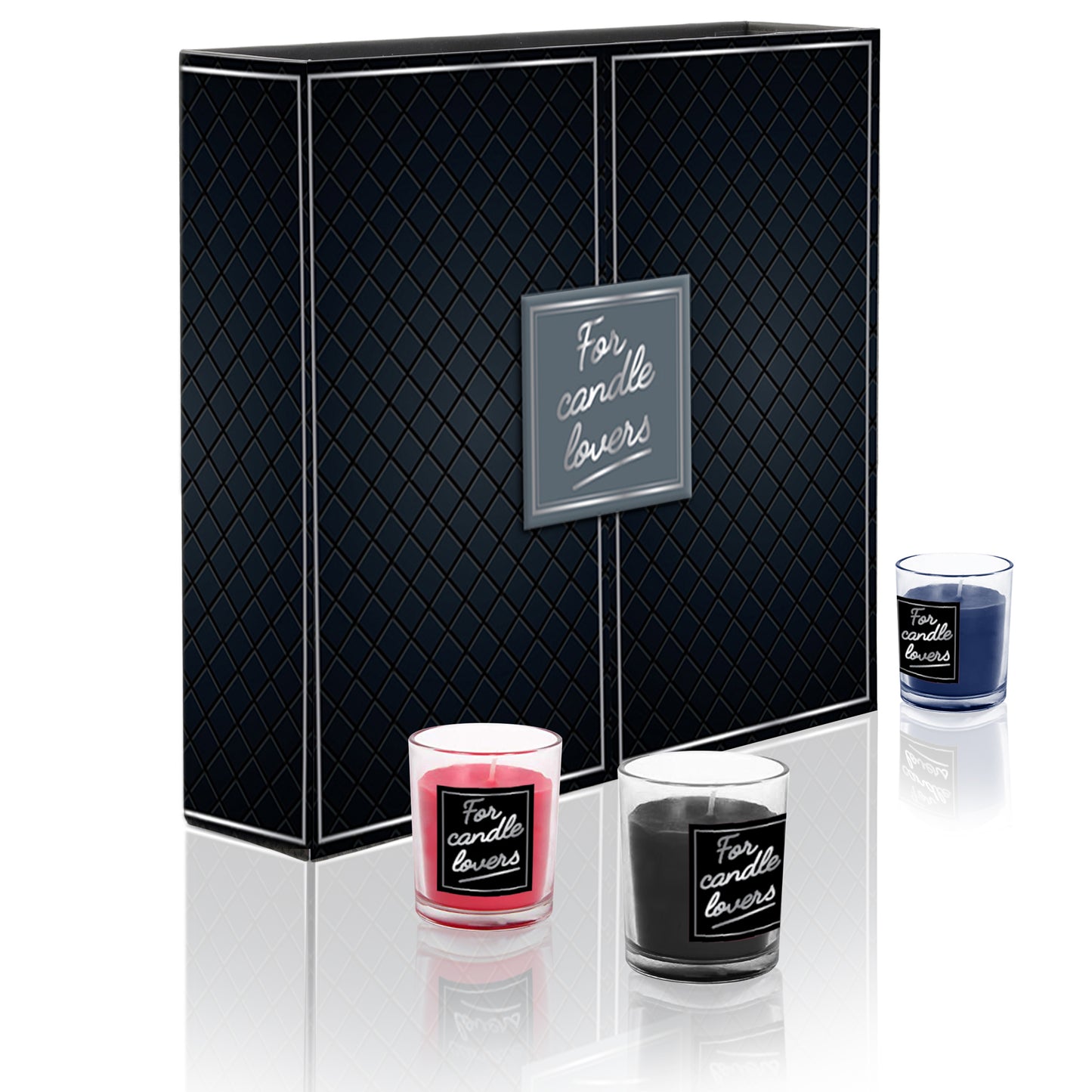 Bougie Parfumee X12 Coffret H5.5Cm