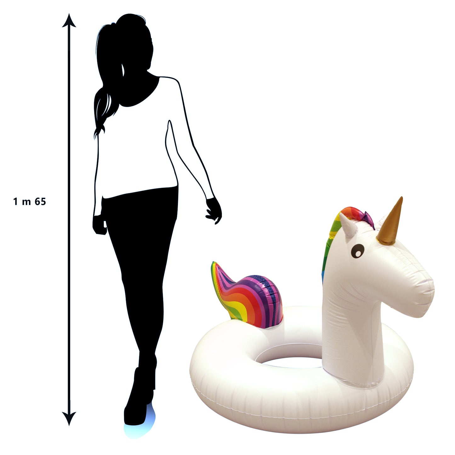 Bouee Gonflable Licorne 104Cm