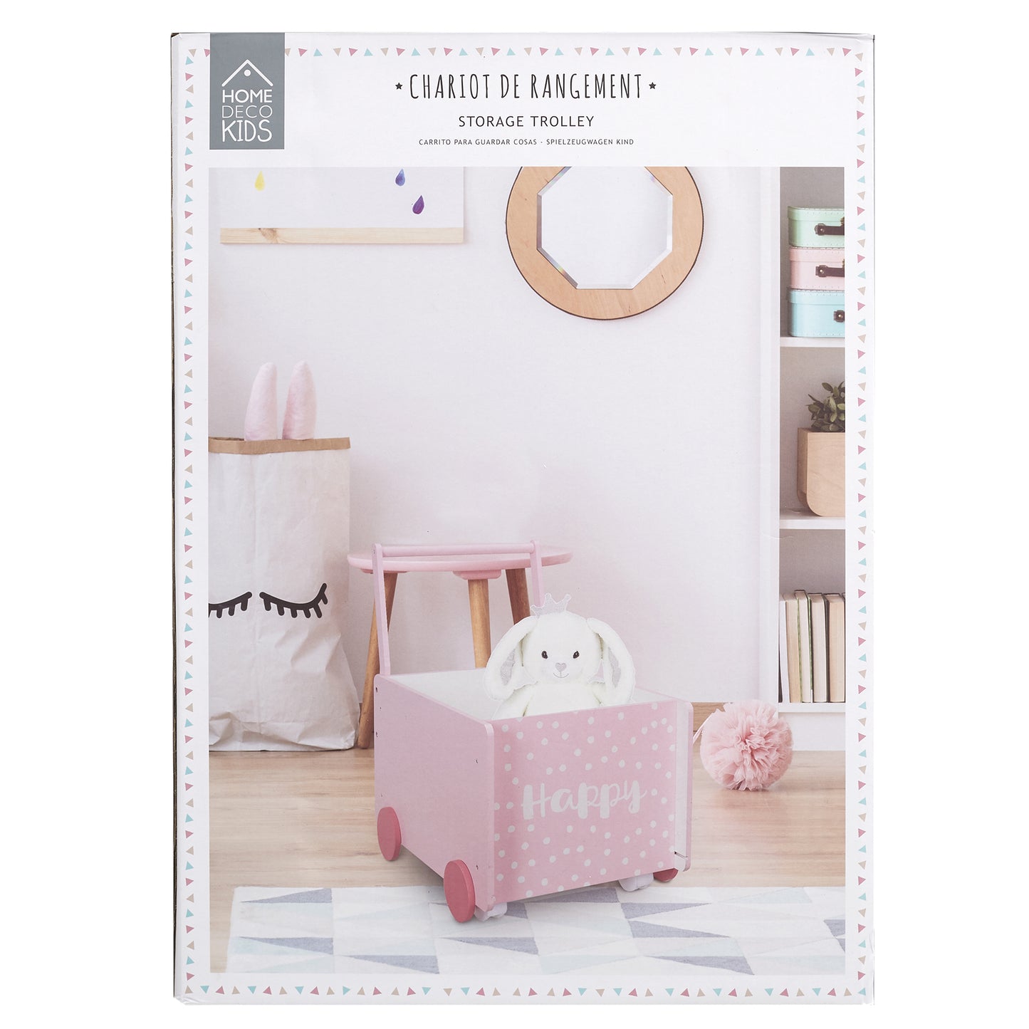 Chariot De Rangement Enfant Fille