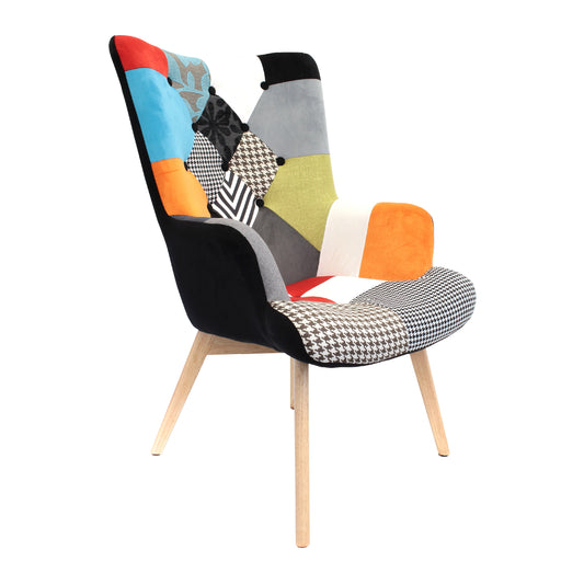 Fauteuil Helsinki Patchwork