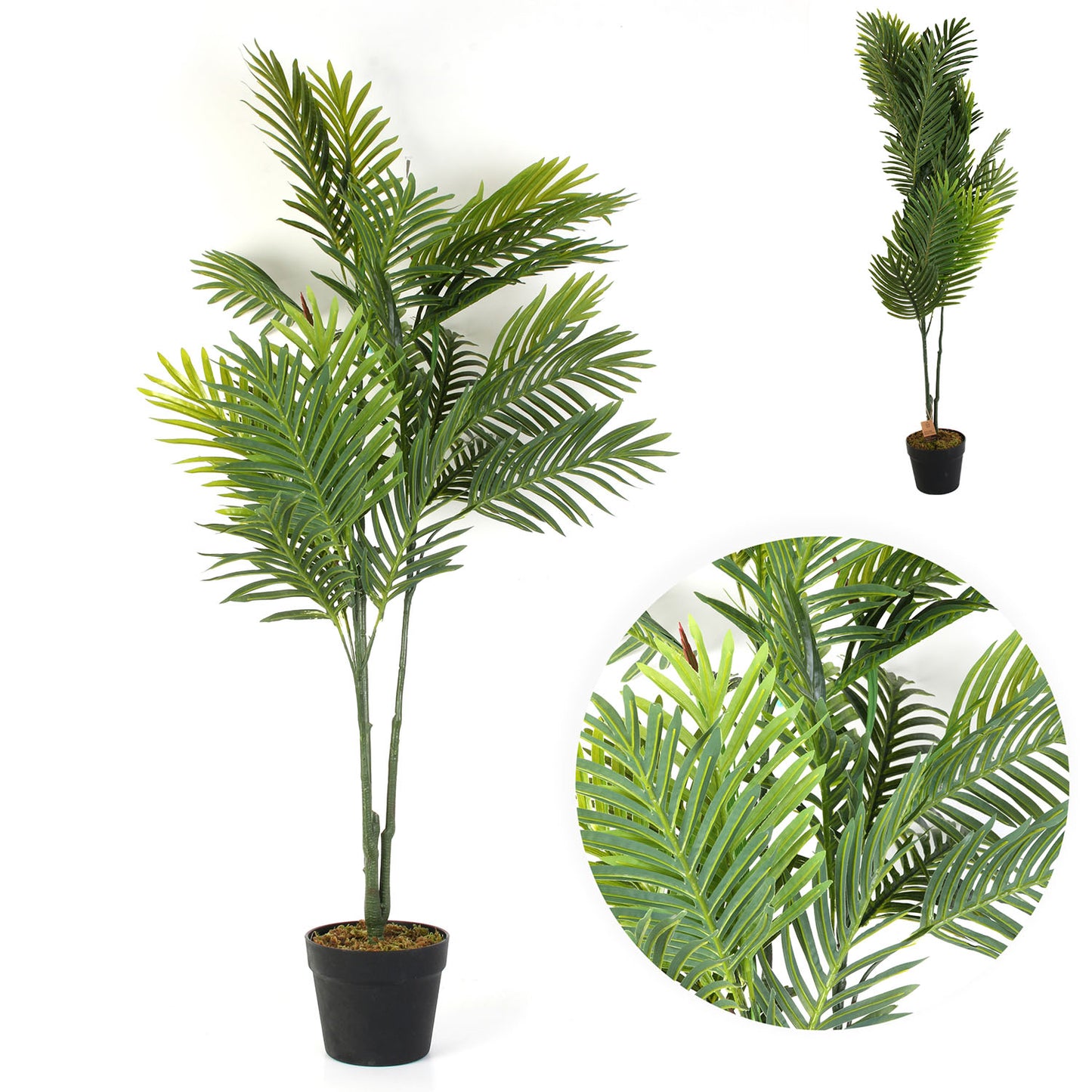 Plante Artificielle Palmier 120Cm