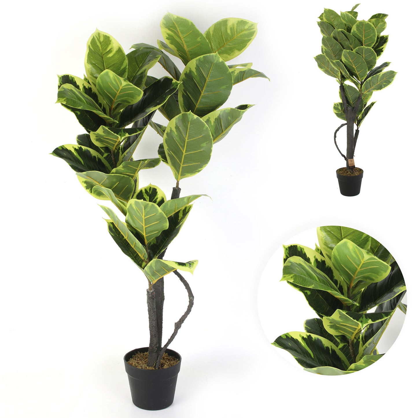 Plante Verte Artificielle En Pot 110Cm