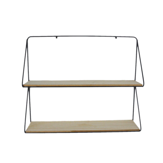 Etagere Filaire Murale Double H