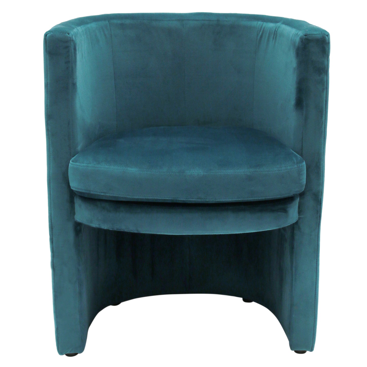 Fauteuil Cabriolet Velours Bleu