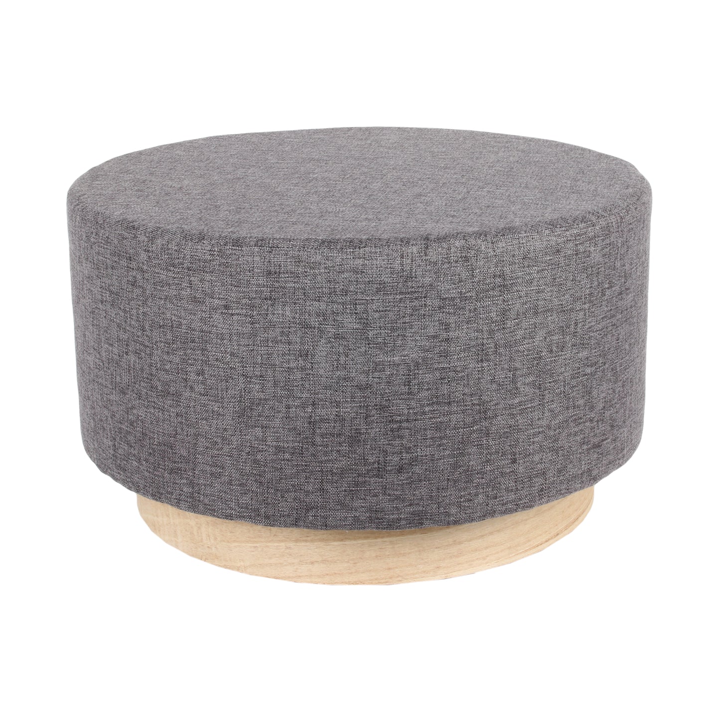 Pouf Scandinave Anthracite 60Cm