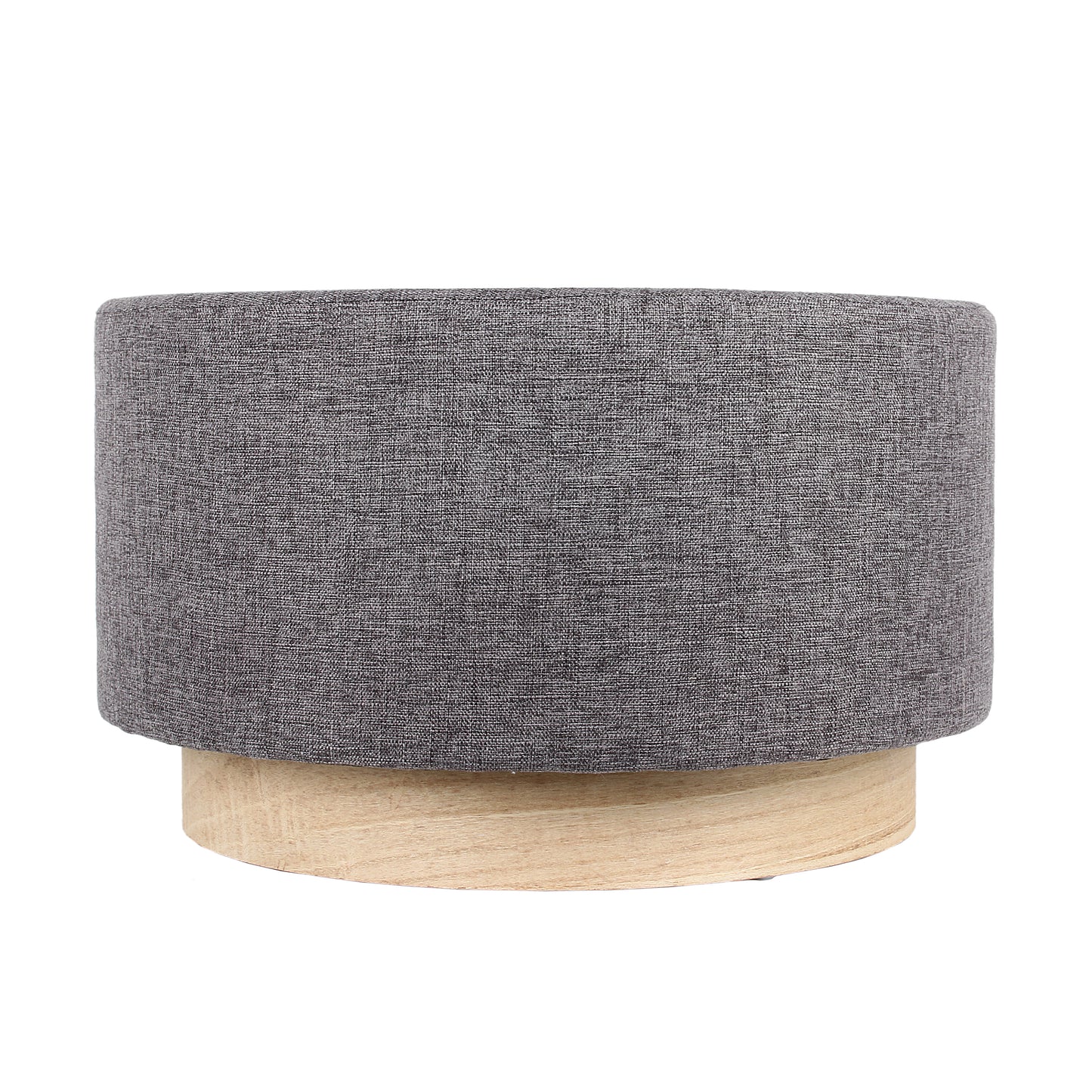 Pouf Scandinave Anthracite 60Cm