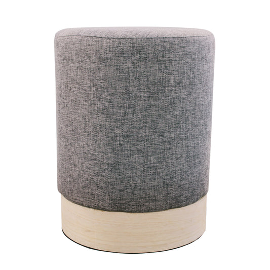 Pouf Scandinave Anthracite 30Cm