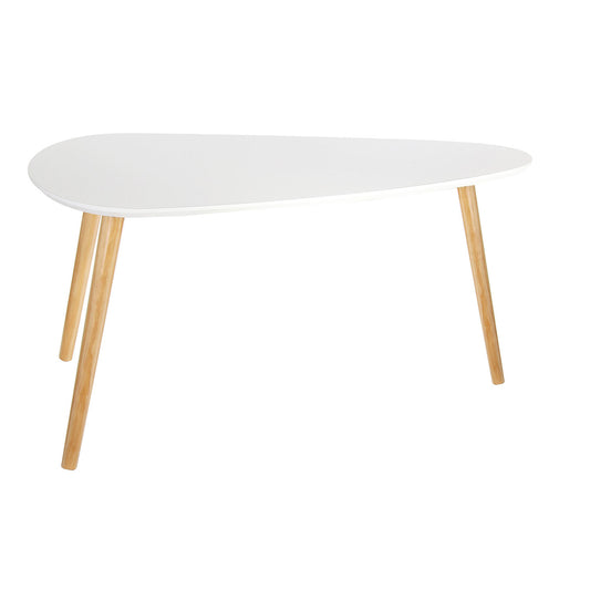 Table Gigogne Bois Galet Blanc X2