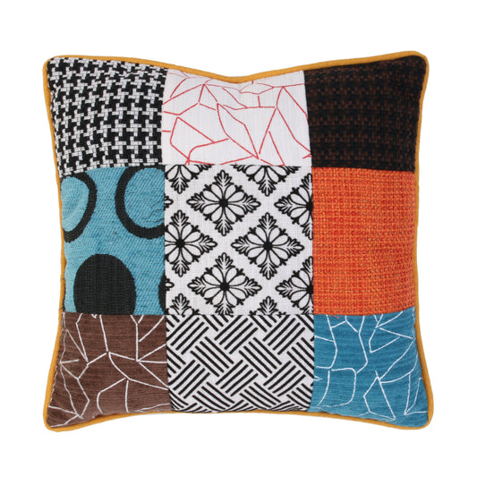 Coussin Patchwork Dehoussable 40X40Cm