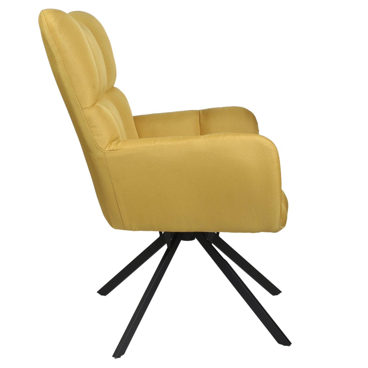 Fauteuil Pivotant Washington Jaune