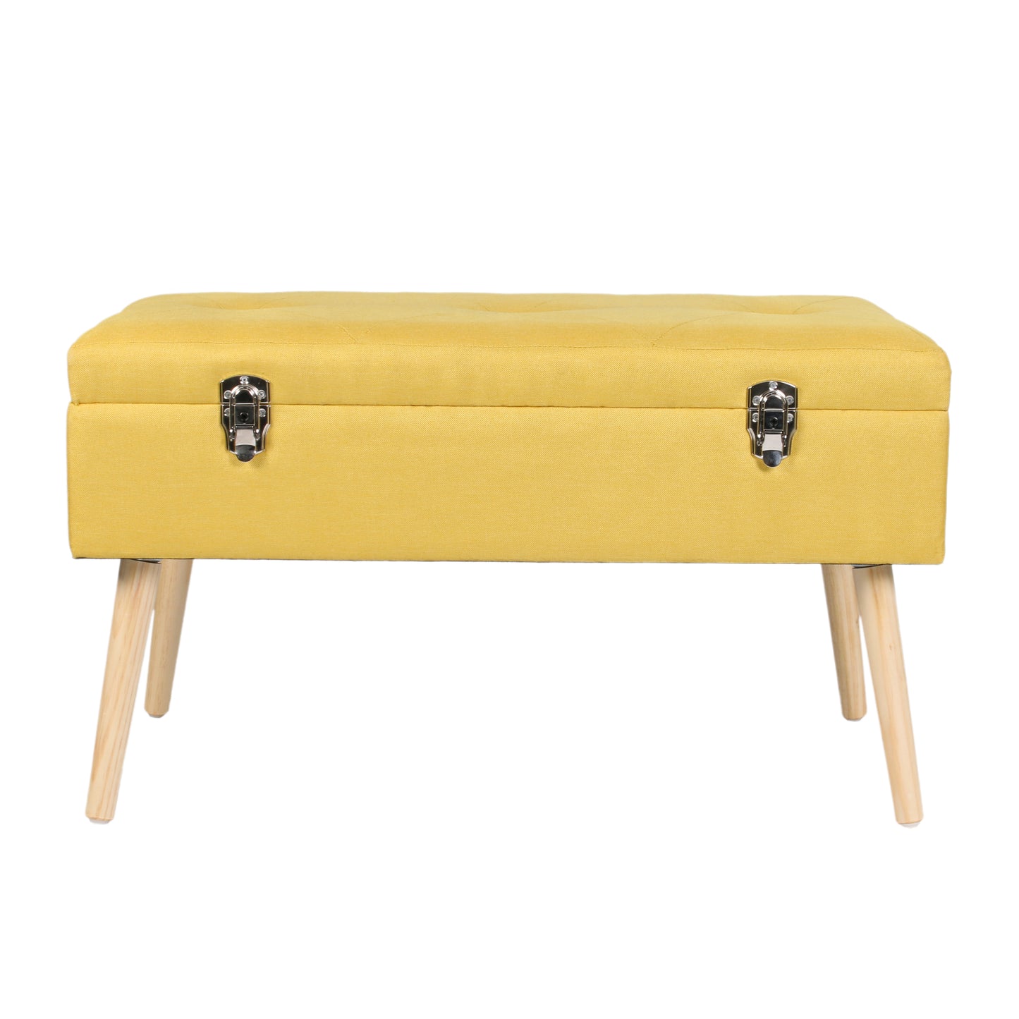 Banc Coffre Valise Jaune