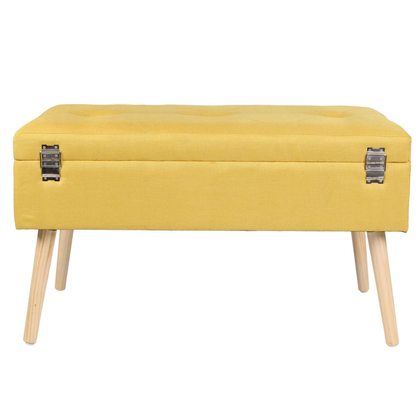 Banc Coffre Valise Jaune