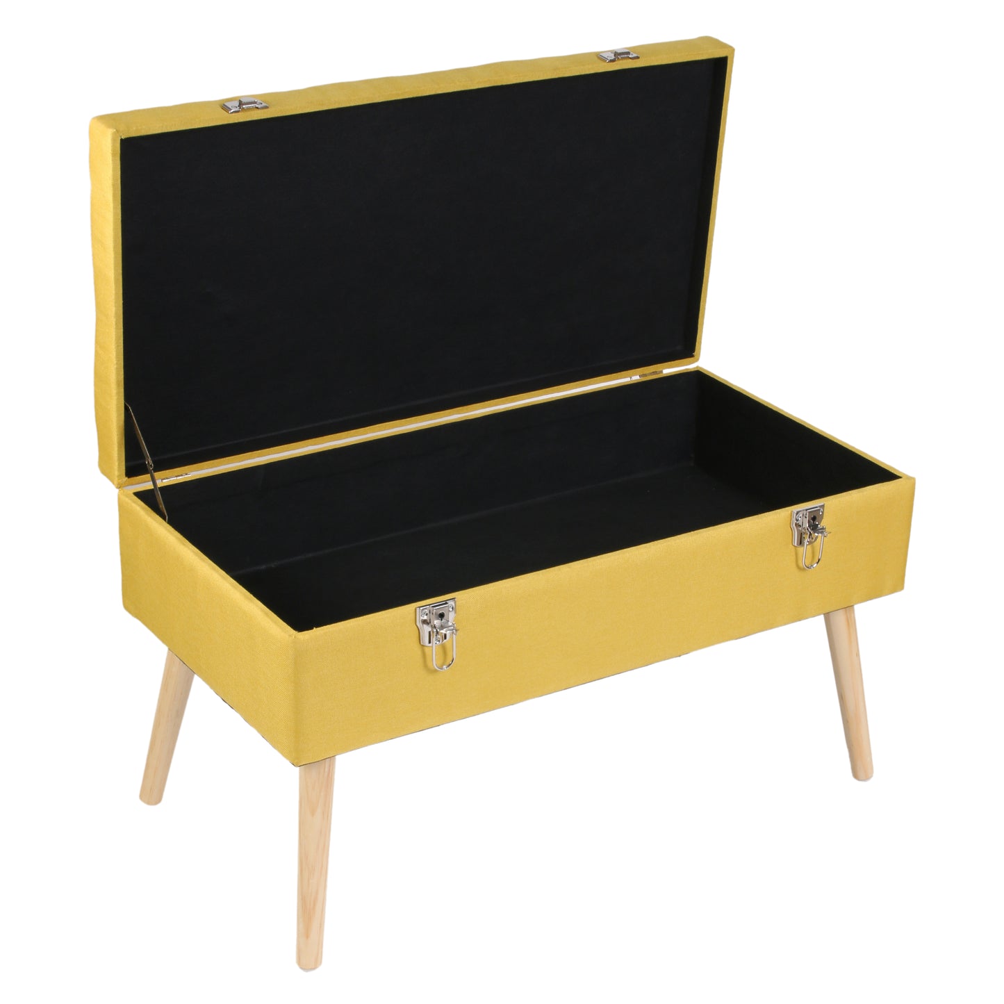 Banc Coffre Valise Jaune