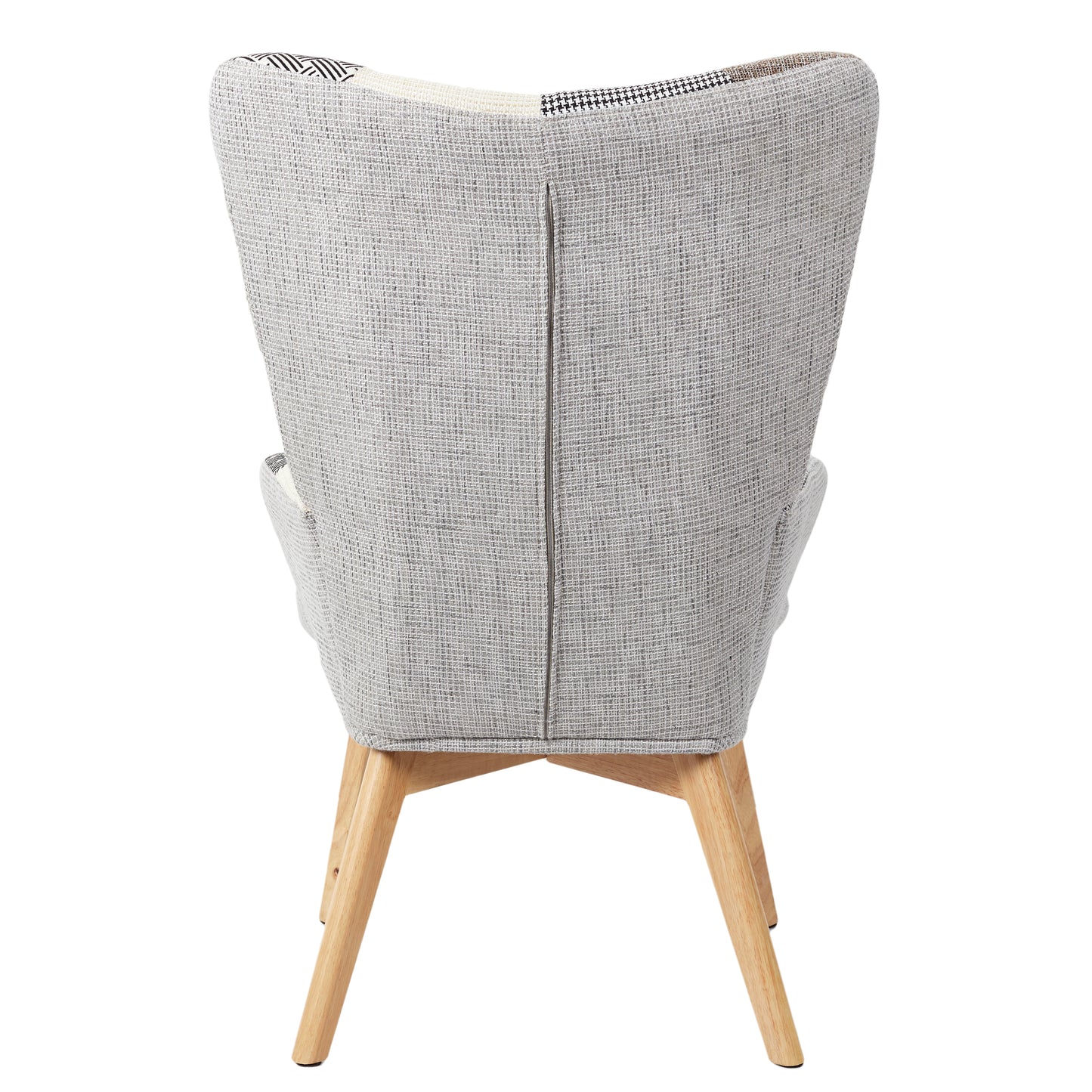 Fauteuil Helsinki Patchwork Gris