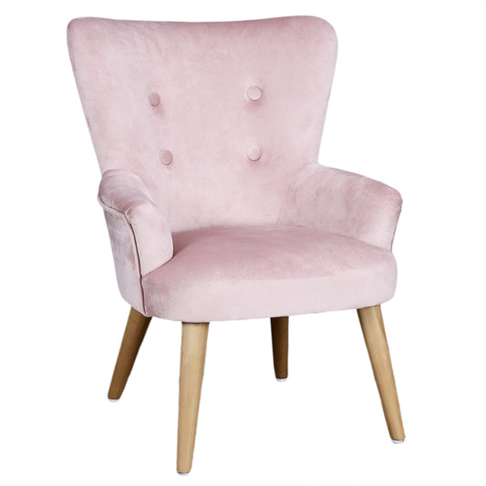 Fauteuil Helsinki Enfant Rose