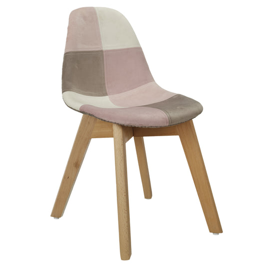 Chaise Patchwork Enfant Leonie Rose