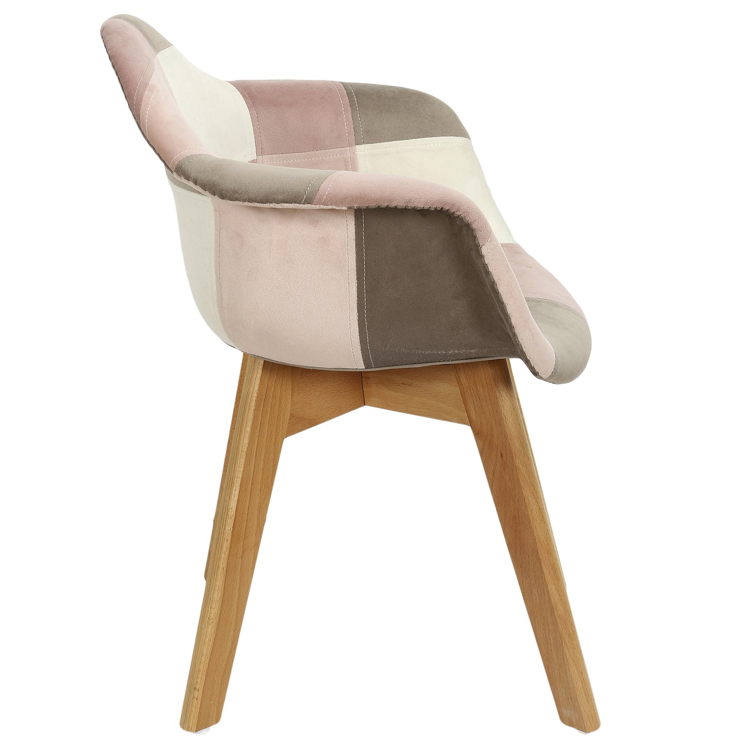 Fauteuil Patchwork Enfant Leonie Rose