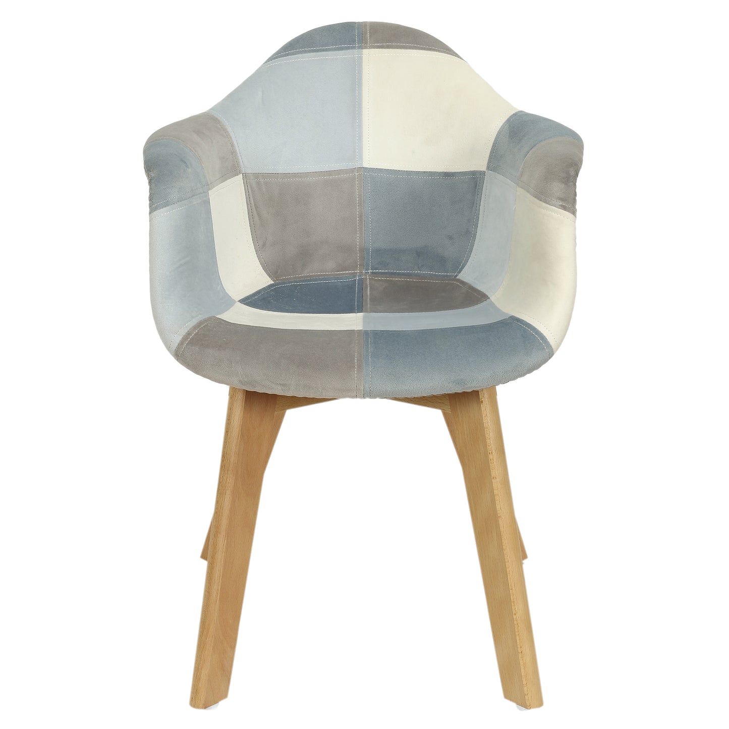 Fauteuil Patchwork Enfant Leonie Bleu