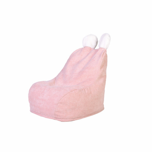 Fauteuil Poire Enfant Rose Ted