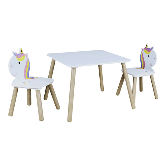 Table Et 2 Chaises Licorne Lily