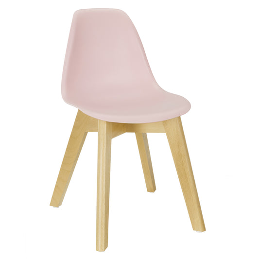 Chaise Scandinave Enfant Coque Pp Rose