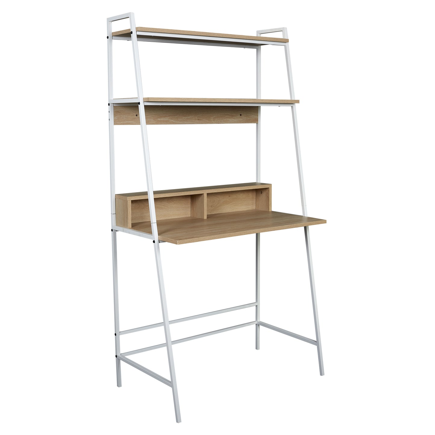 Bureau Etagere Zack Blanc