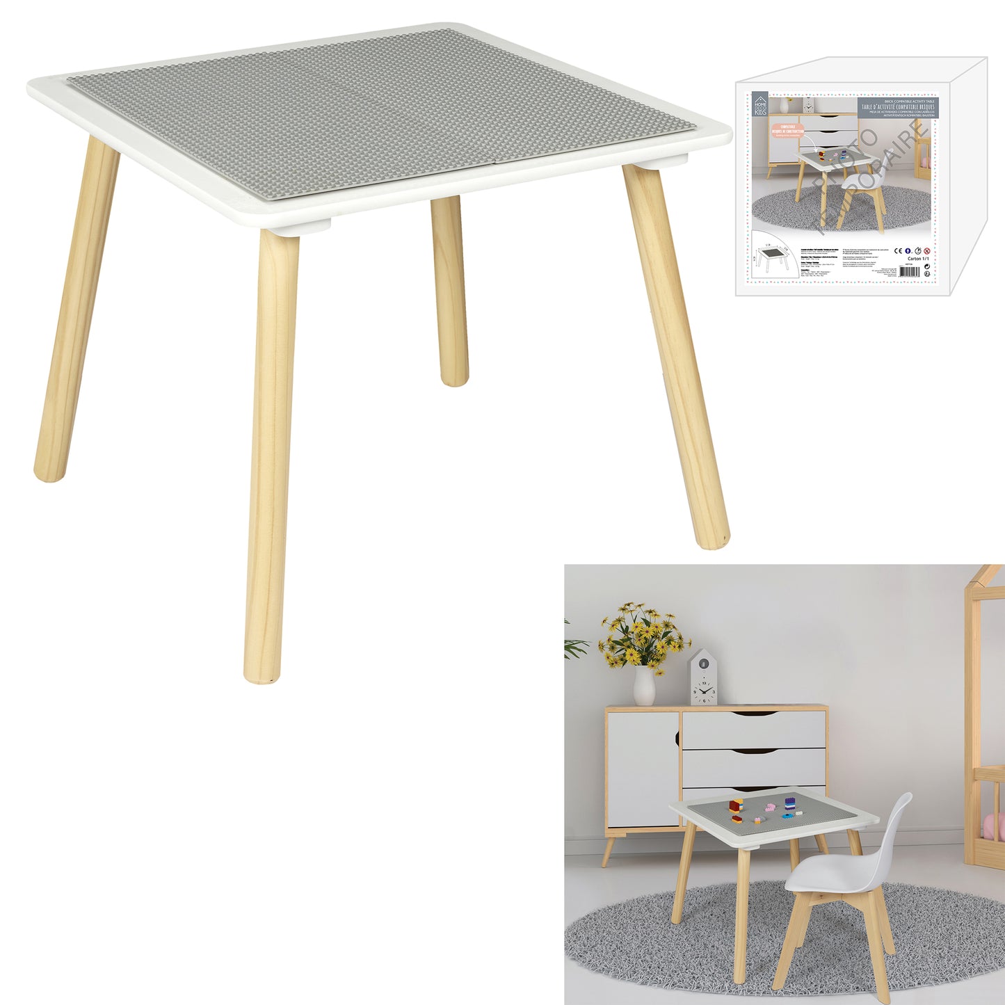 Table Activite Compatible Brique