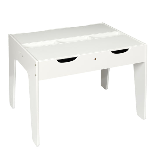 Table Duo Avec Rangements Compatible Brique