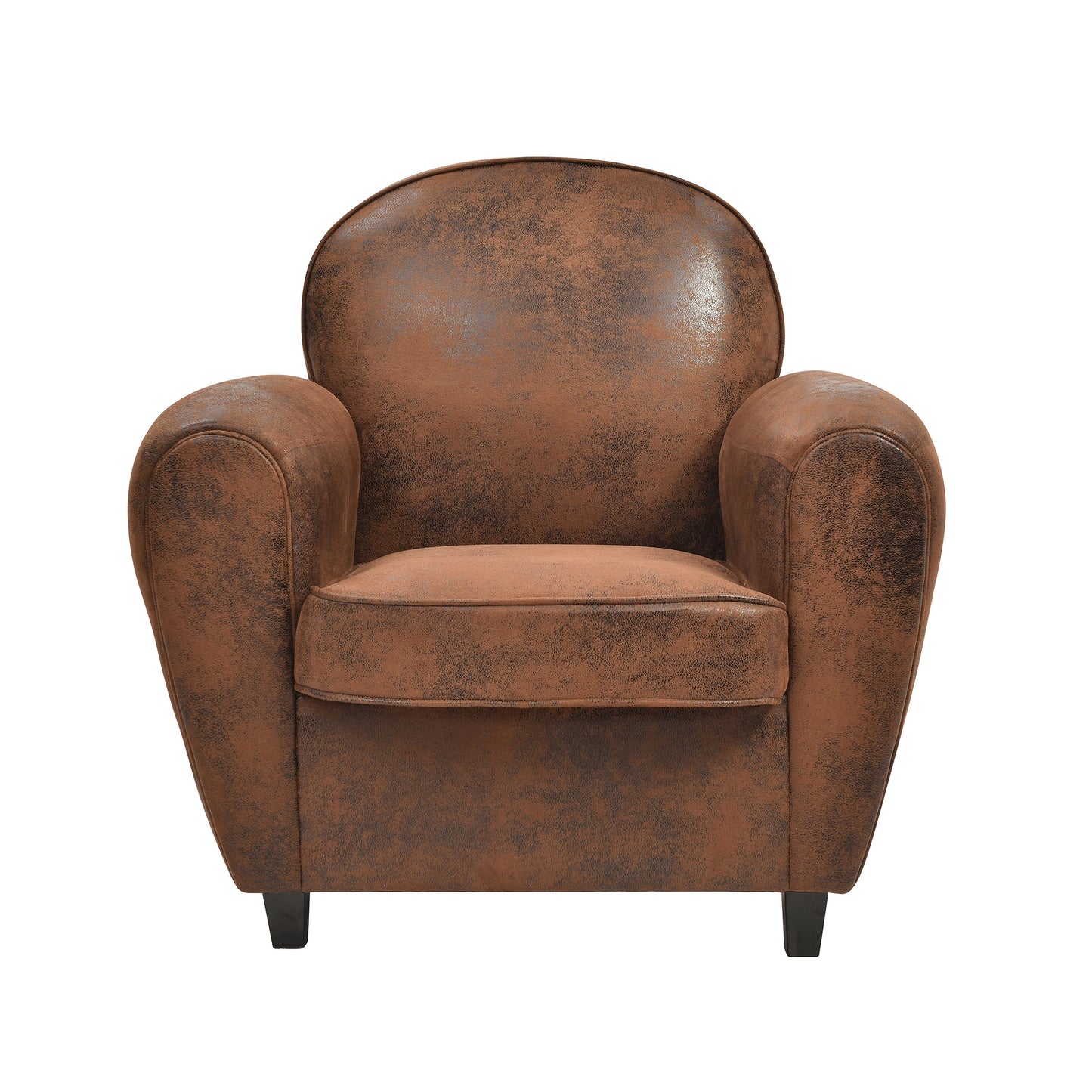 Fauteuil Club Marron