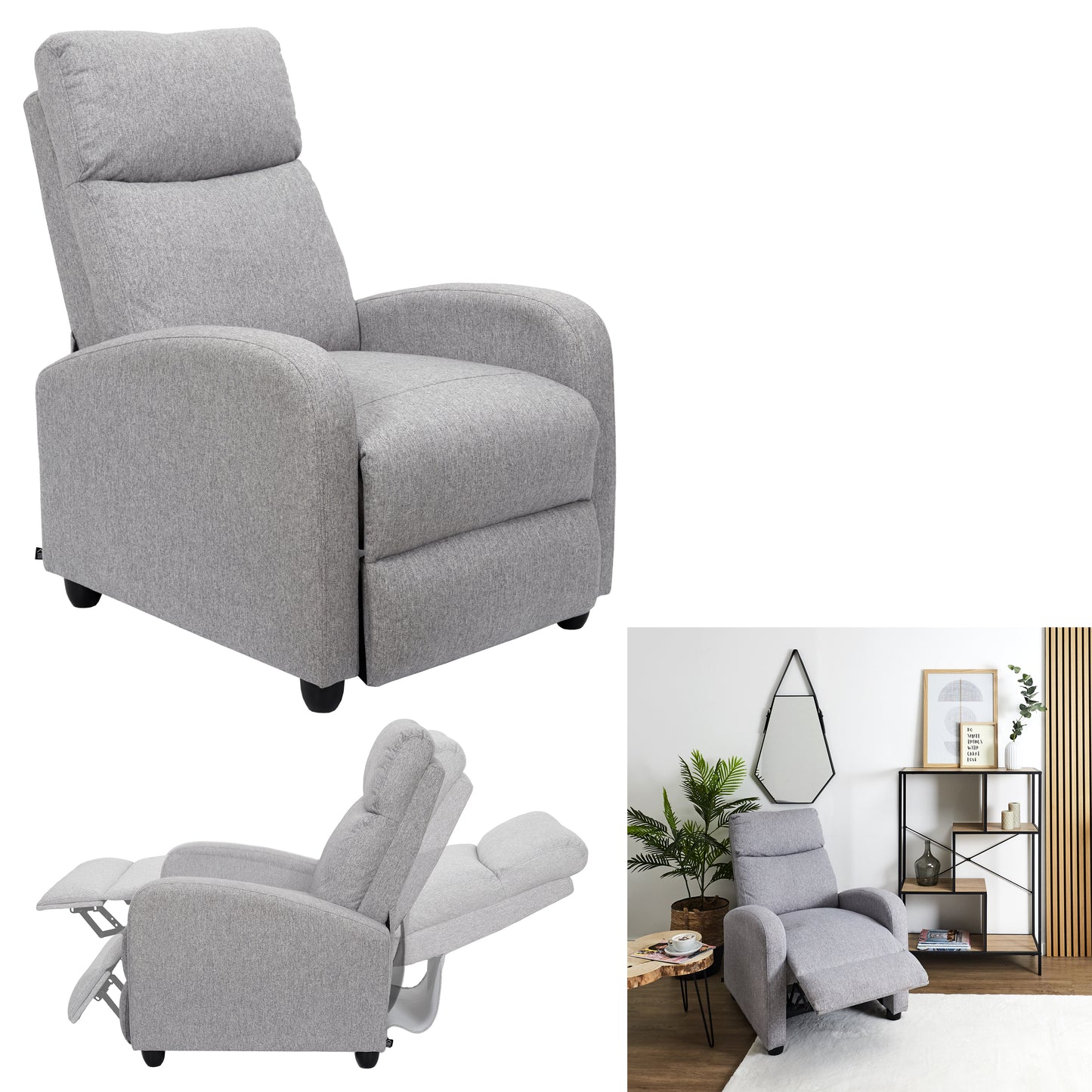 Fauteuil De Relaxation Dream Gris