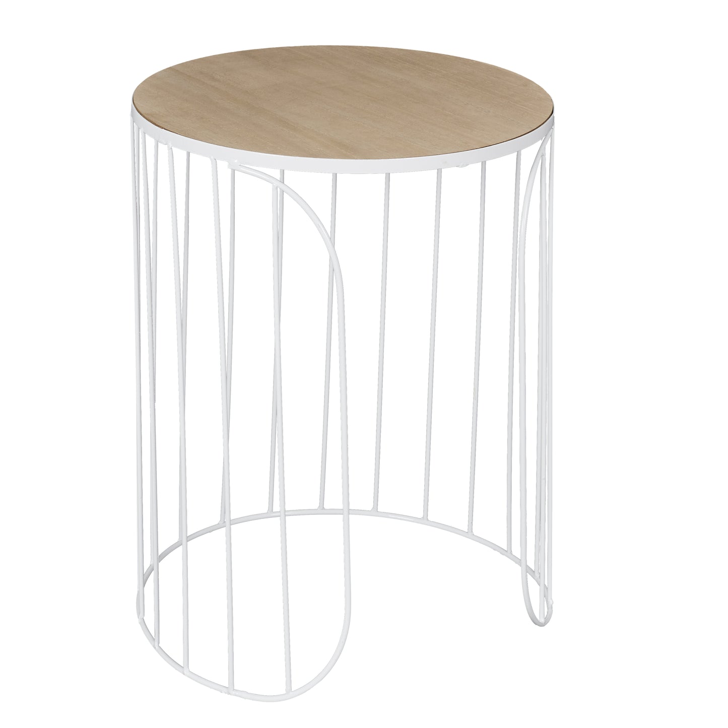 Table Gigogne Filaire Ana Blanc X2