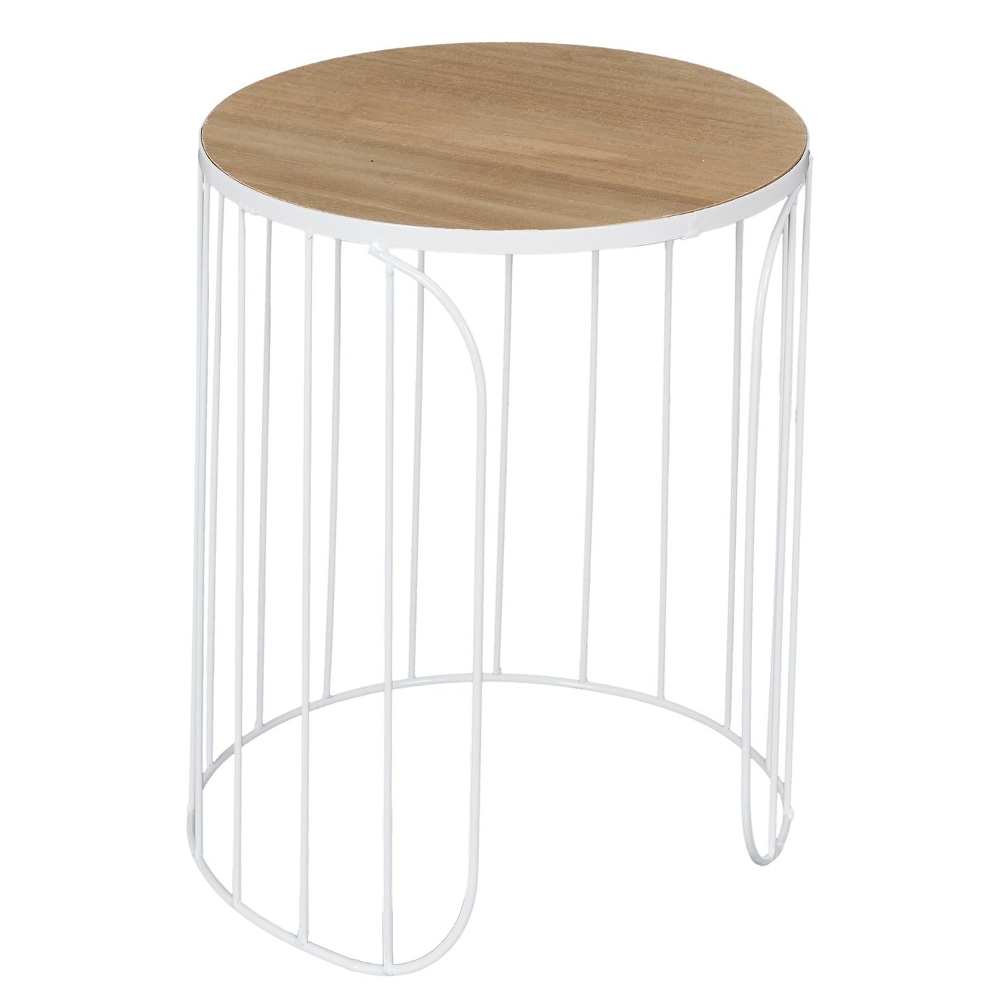 Table Gigogne Filaire Ana Blanc X2