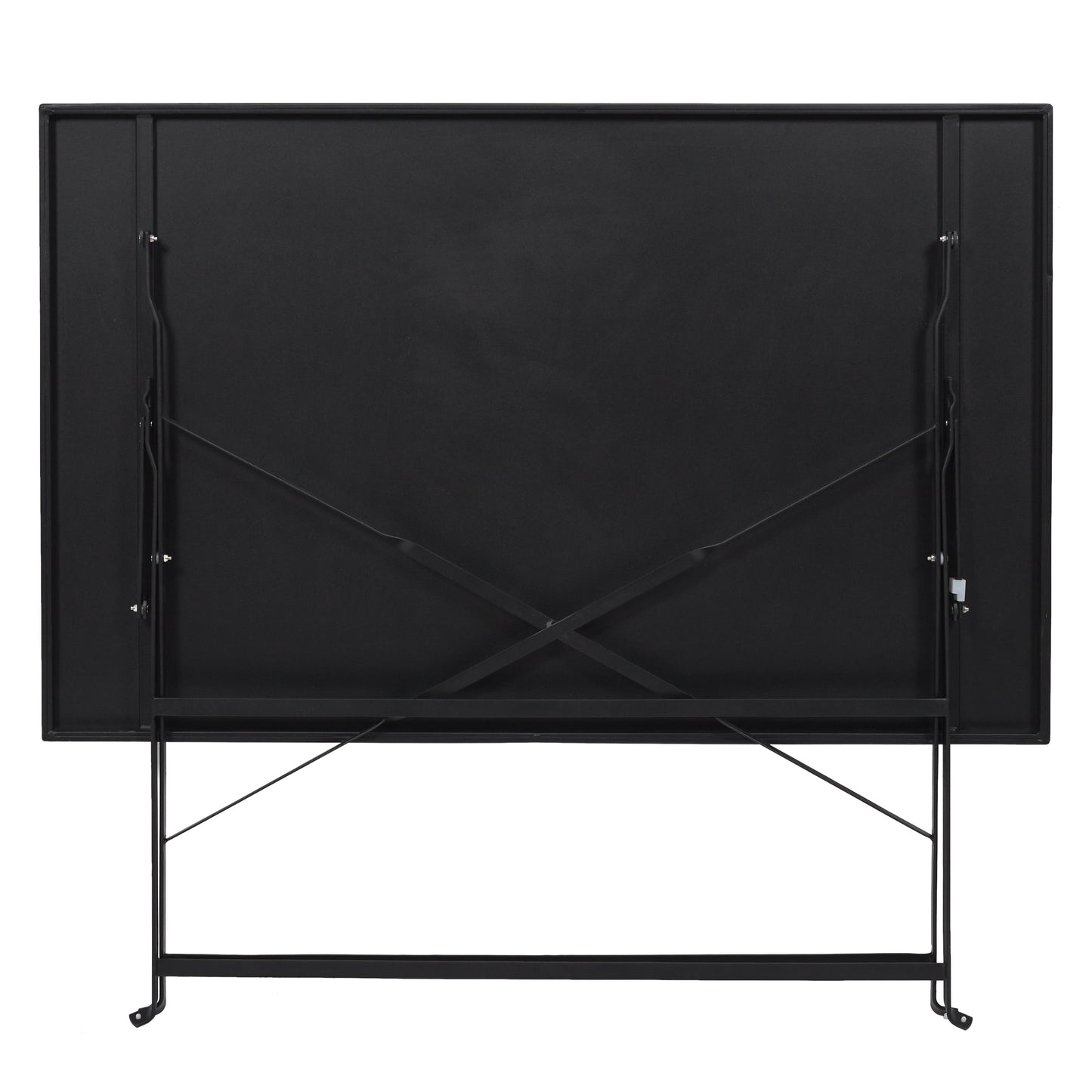 Table De Repas Pliante Palerme Noir 110X70X71Cm