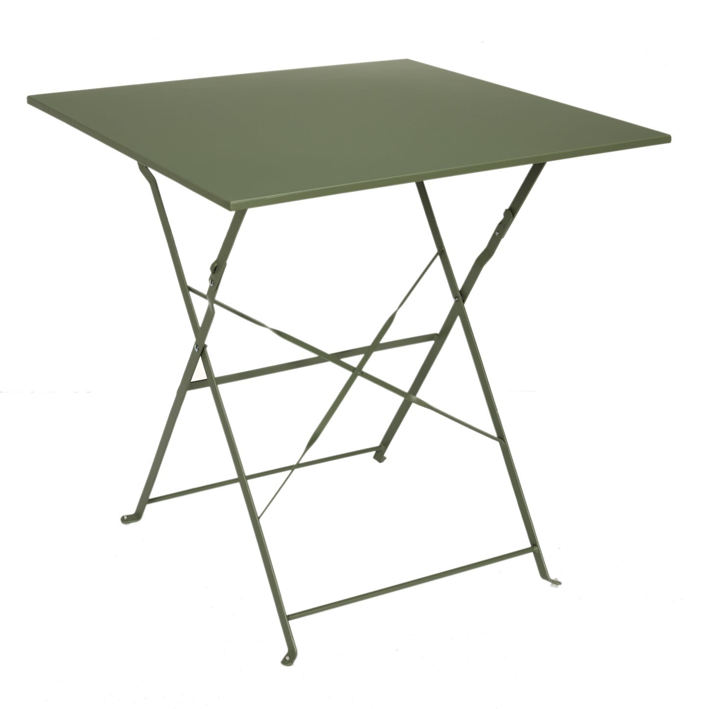 Table Repas Pliante Palerme Kaki 70X70X71Cm