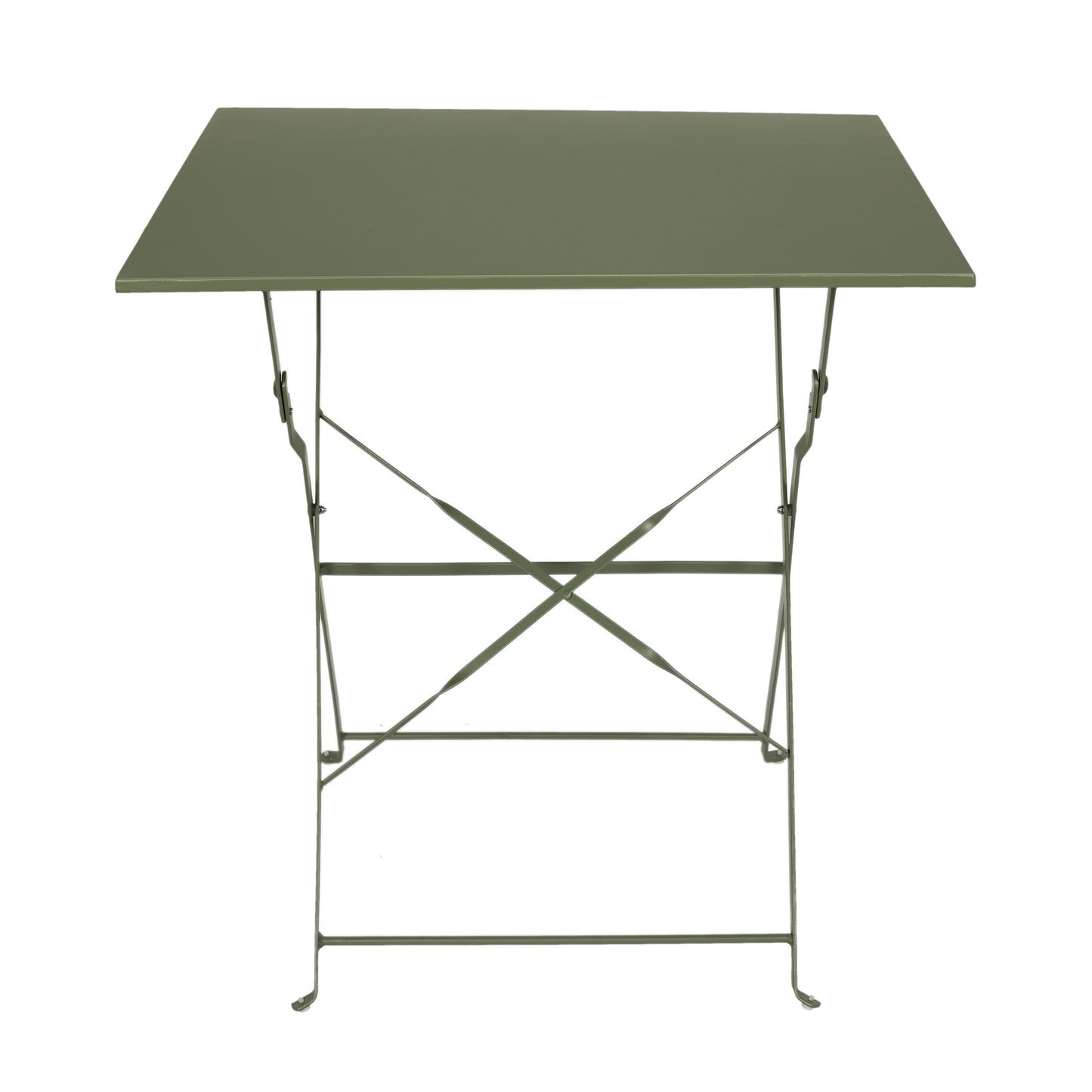 Table Repas Pliante Palerme Kaki 70X70X71Cm