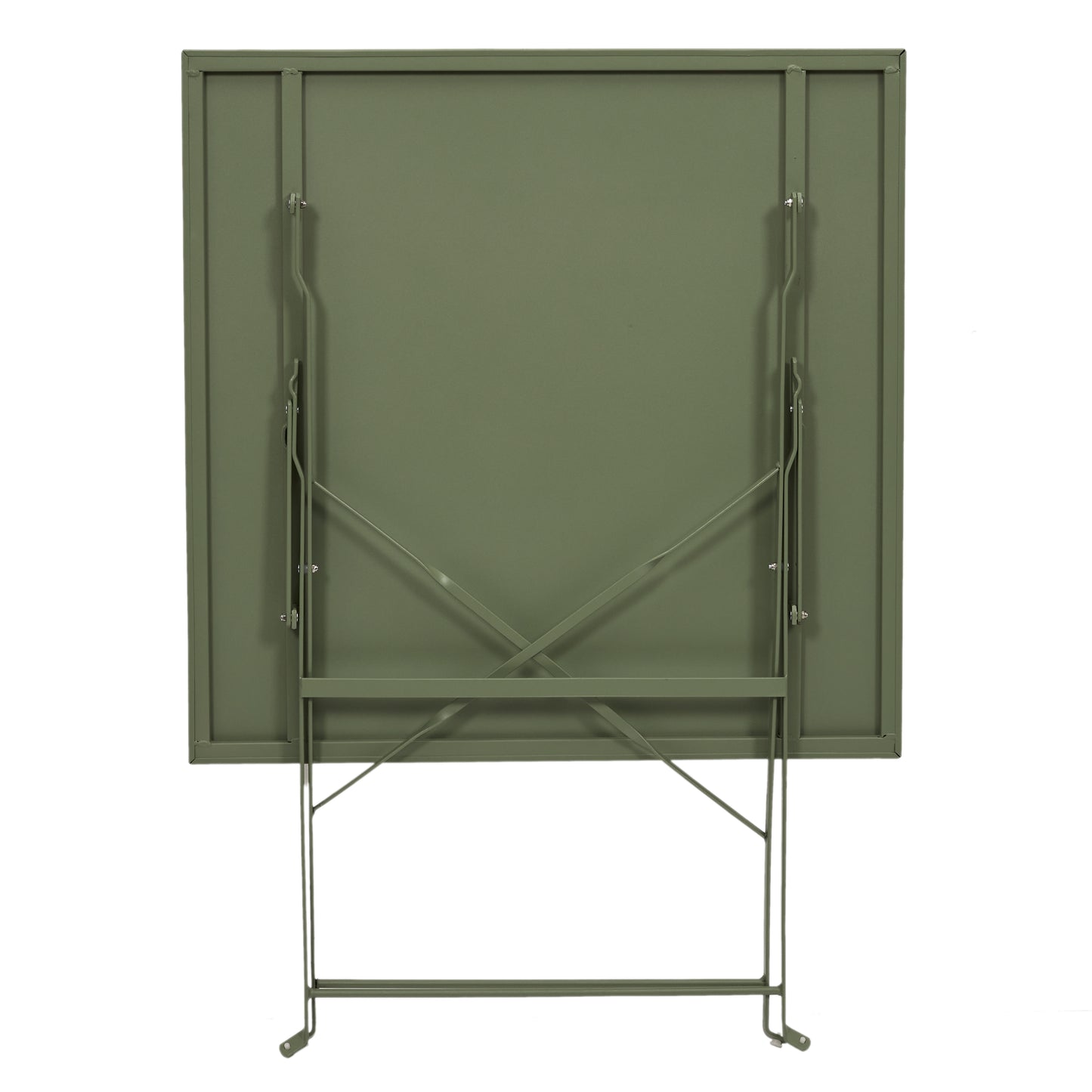 Table Repas Pliante Palerme Kaki 70X70X71Cm