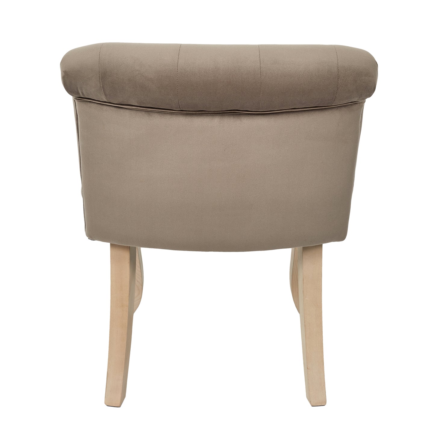 Fauteuil Eleonor Velours Taupe