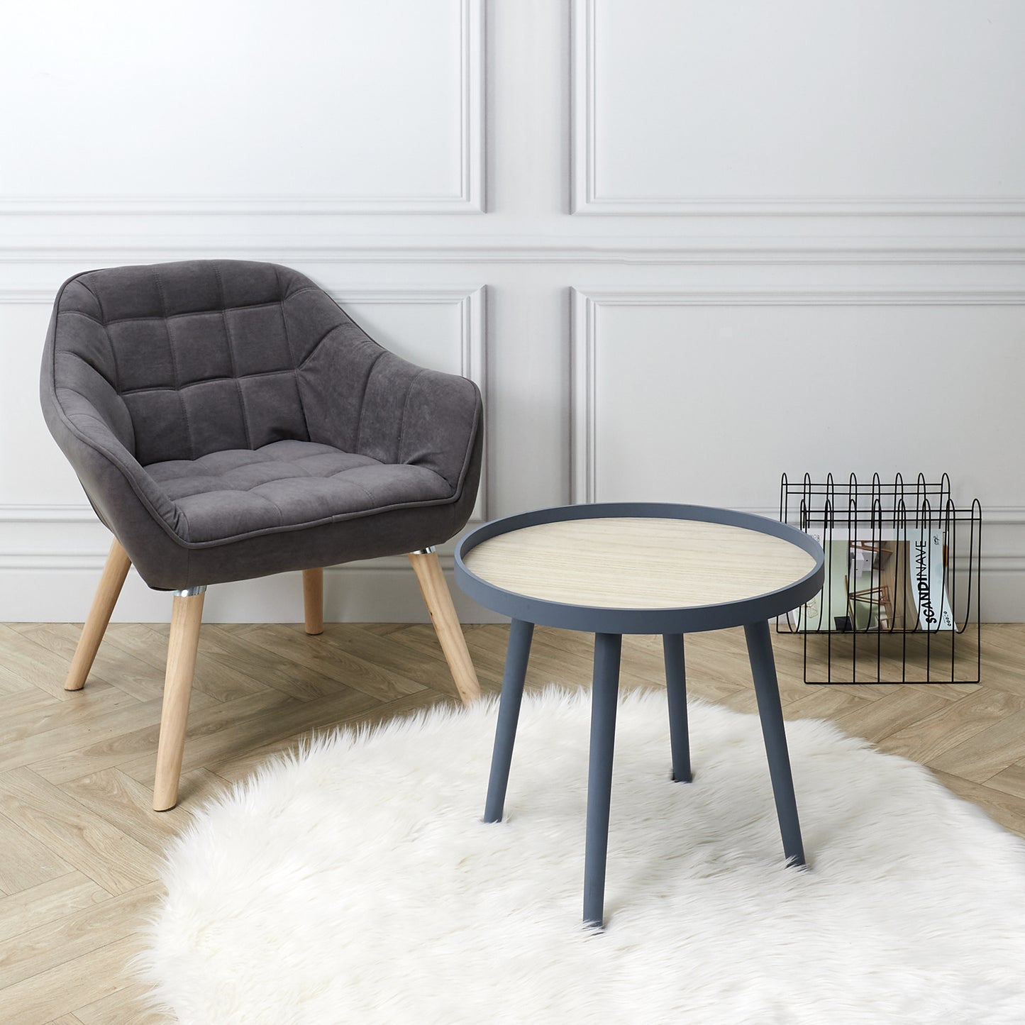 Table Plateau Macha Bleu