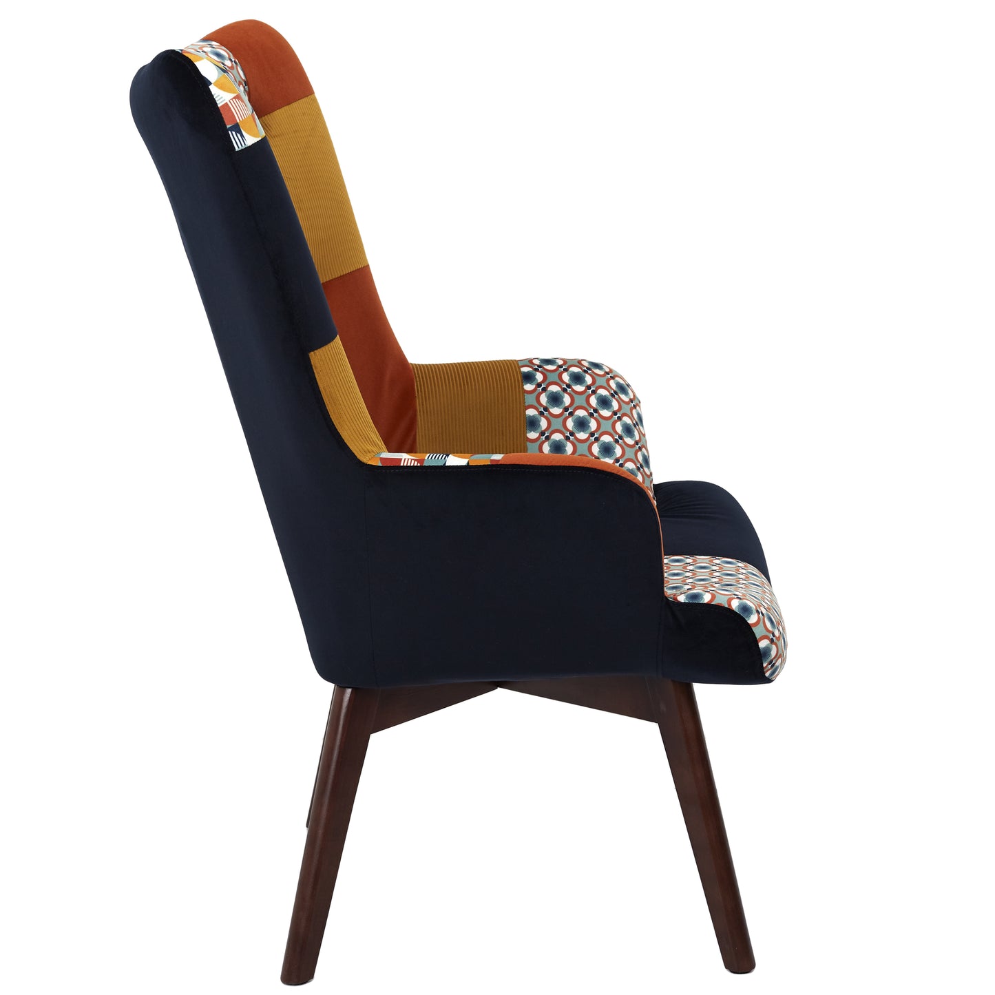 Fauteuil Helsinki Patchwork Vintage