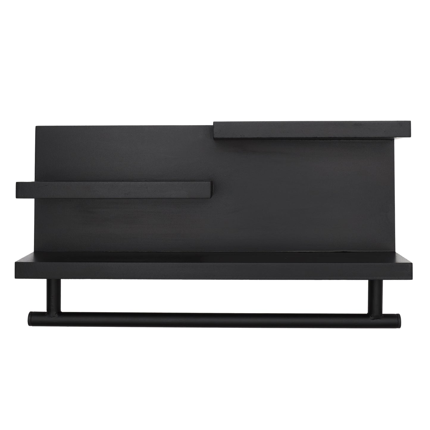 Etagere Murale Bois Noir