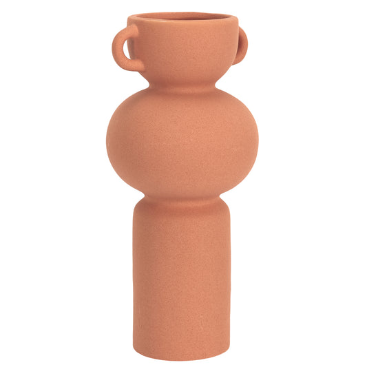 Vase Anse Ceramique Terracotta Arty H25.5Cm