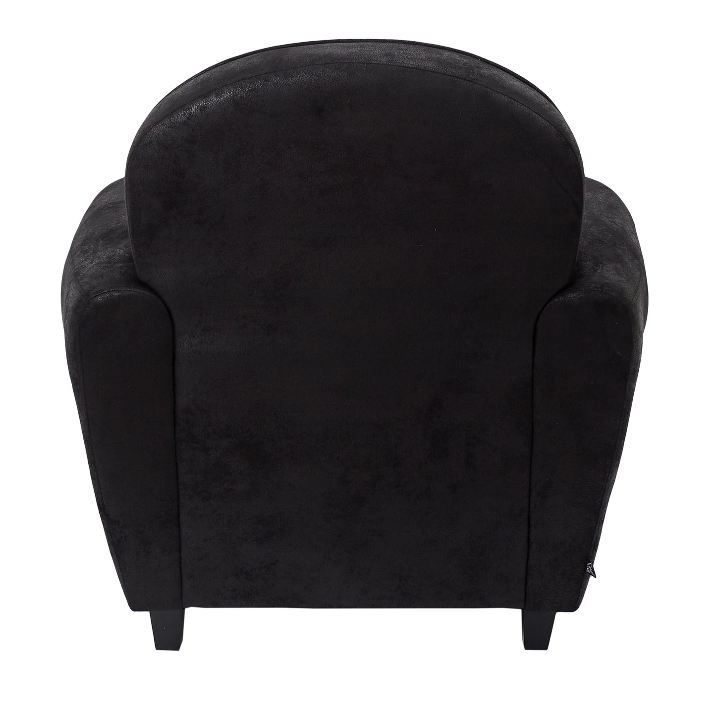 Fauteuil Club Noir Indus